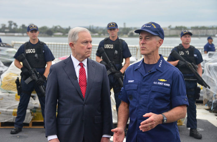 Jeff Sessions praises record-setting drug seizures in San Diego